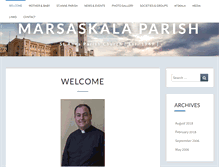 Tablet Screenshot of marsaskalaparish.org
